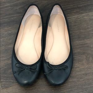 Banana Republic Black Leather Flats